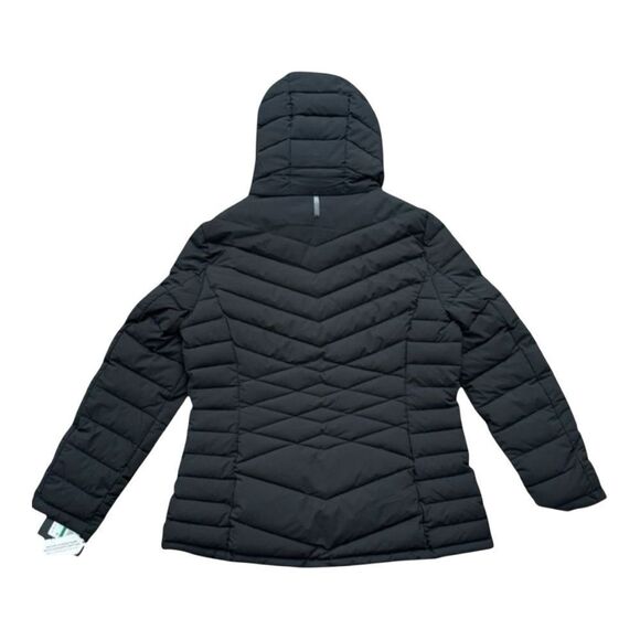 DKNY Black Puffer Jacket Women’s Size Large Black 5° Warmth DL3MPL87 - Picture 2 of 9